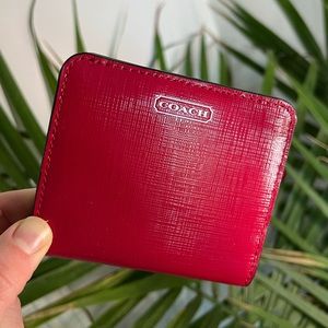 SOLD- Coach Snap Wallet